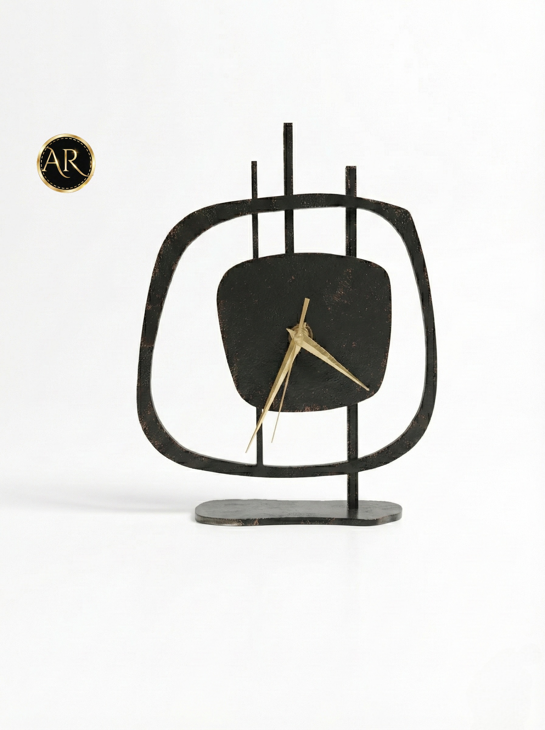 Asymmetrical Table Clock