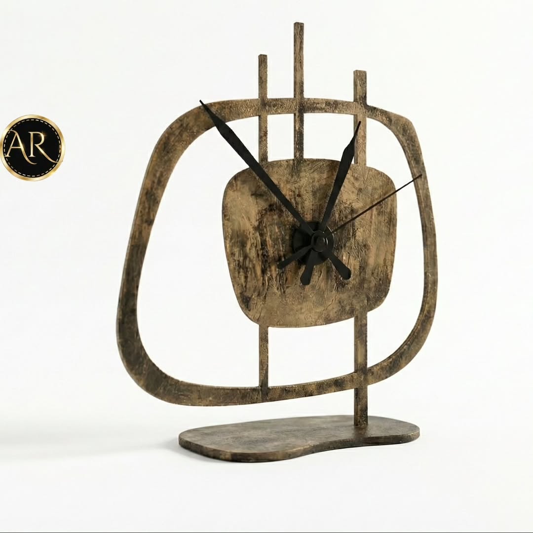 Asymmetrical Table Clock